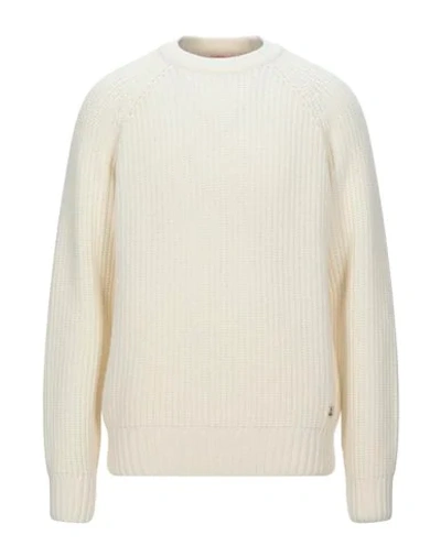 Shop Armor-lux Sweater In Ivory