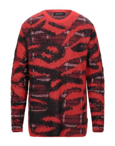 Shop Neil Barrett Sweaters In Red