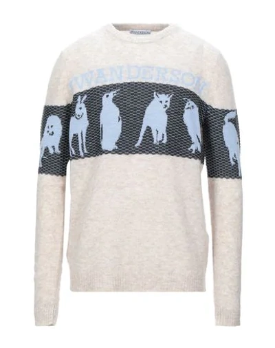 Shop Jw Anderson Sweaters In Beige