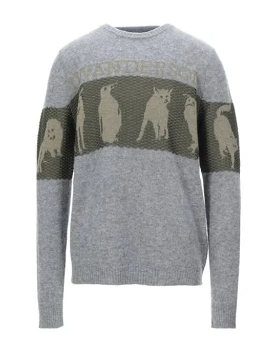 Shop Jw Anderson Sweaters In Grey