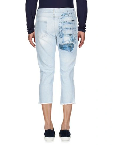 Shop Dolce & Gabbana Denim Capris In Blue