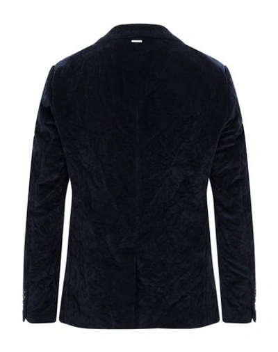 Shop Aglini Suit Jackets In Dark Blue