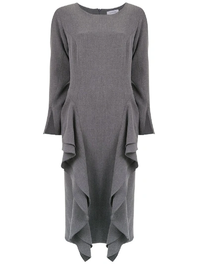 Olympiah Chipre Midi Dress In Grey