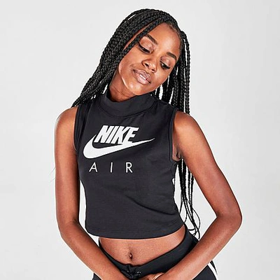 Shop Nike Women's Air Mock Tank Top In Black