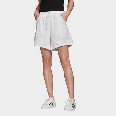 Shop Adidas Originals Adidas Women's Wind Shorts In White