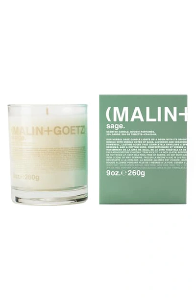 Shop Malin + Goetz Candle In Sage