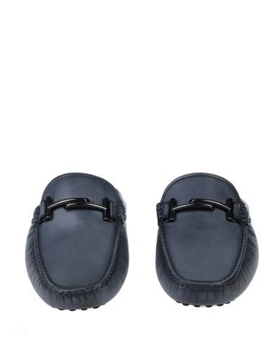 Shop Tod's Man Mules & Clogs Midnight Blue Size 6 Soft Leather