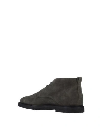 Tod's Ankle Boots In Green