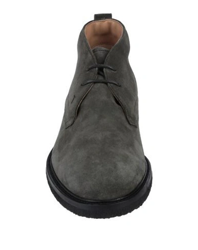 Tod's Ankle Boots In Green