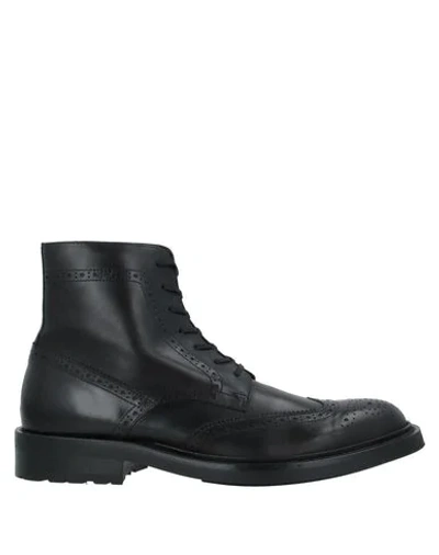 Shop Saint Laurent Man Ankle Boots Black Size 5 Calfskin