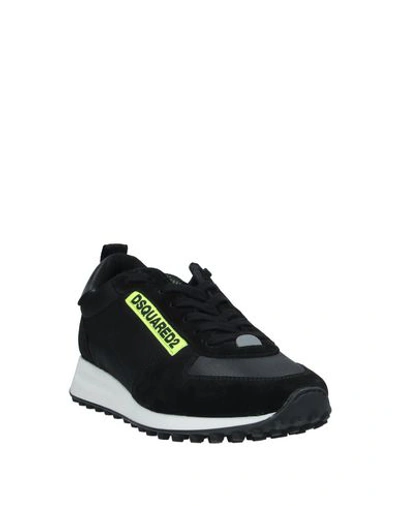 Shop Dsquared2 Sneakers In Black