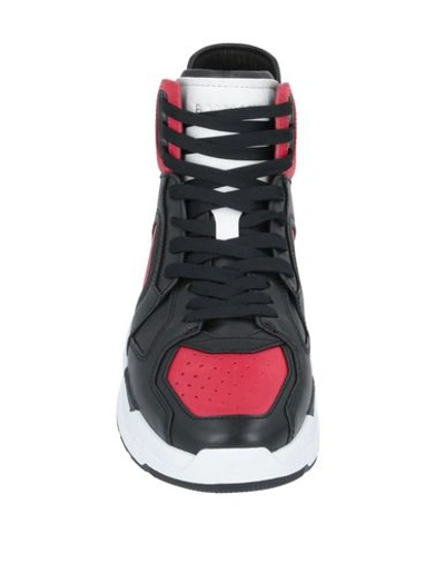 Shop Balmain Sneakers In Red