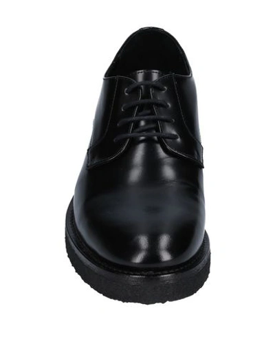 Shop Tiger Of Sweden Laced Shoes In Black