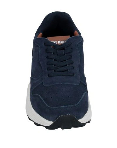 Shop Steve Madden Sneakers In Dark Blue