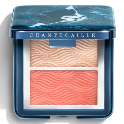 Shop Chantecaille Radiance Chic Cheek And Highlighter Duo (various Shades) In Coral