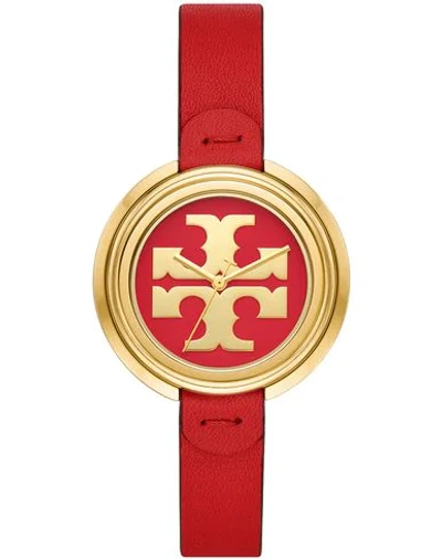 Shop Tory Burch Wrist Watch In Red