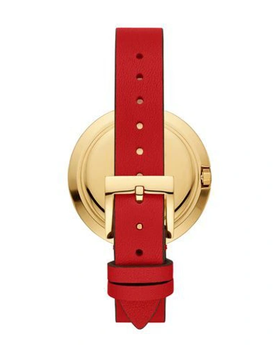 Shop Tory Burch Wrist Watch In Red
