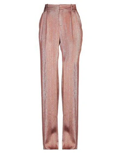 Shop Gucci Casual Pants In Rust