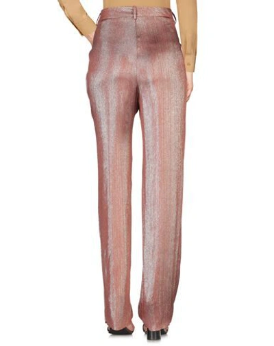 Shop Gucci Casual Pants In Rust