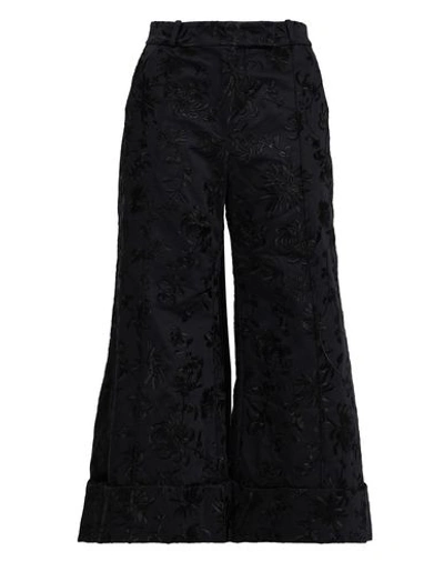 Shop Zimmermann Cropped Pants In Black