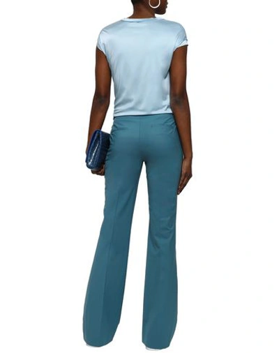 Shop Theory Casual Pants In Pastel Blue