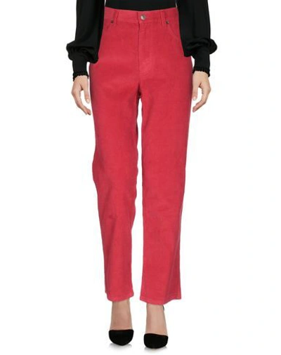 Shop Marc Jacobs Woman Pants Red Size 29 Cotton, Polyester