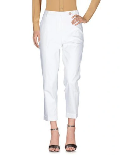 Shop Via Masini 80 Casual Pants In White
