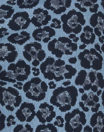 Be Blumarine Two-tone Spotted Classic Trousers In Blue