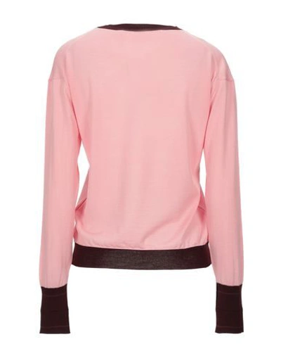 Shop Golden Goose Woman Sweater Pink Size S Merino Wool, Viscose
