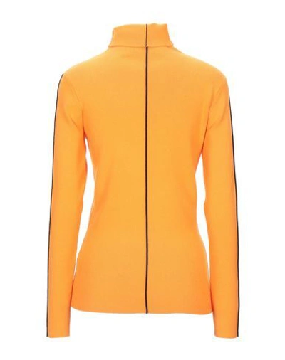 Shop Victoria Beckham Turtleneck In Orange