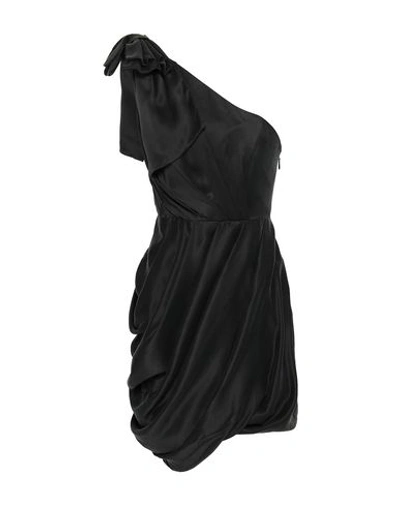 Shop Zimmermann Short Dress In Black