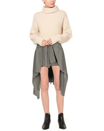 Shop Chloé Mini Skirts In Camel