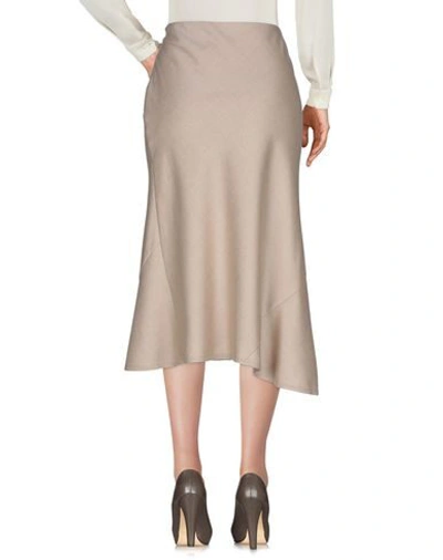 Shop Theory Midi Skirts In Sand