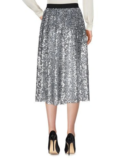 Shop In The Mood For Love Midi Skirts In Grey