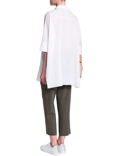 Shop Agnona Shirts In Ivory