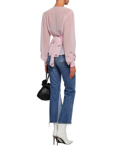 Shop Alexa Chung Blouses In Pink