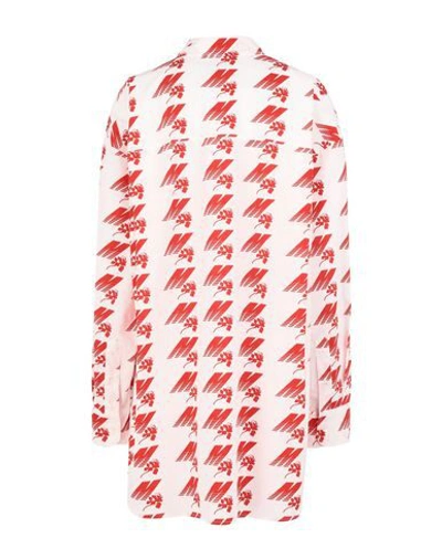 Msgm Patterned Shirts & Blouses In Red
