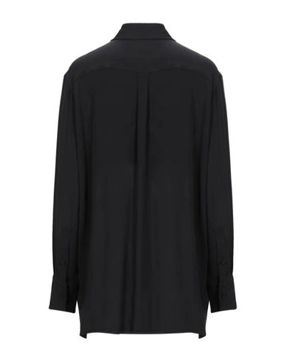 Shop Valentino Garavani Woman Shirt Black Size 6 Silk