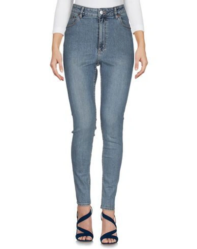 Shop Cheap Monday Denim Pants In Blue