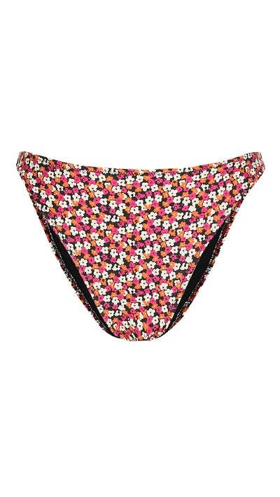 Shop Solid & Striped The Tati Bikini Bottoms In Ditsy Floral