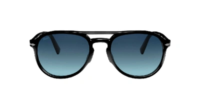 Shop Persol Unisex Sunglasses Po3235s El Profesor Sergio In Light Blue