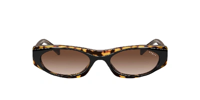 Shop Vogue Eyewear Woman Sunglass Vo5316s In Brown Gradient
