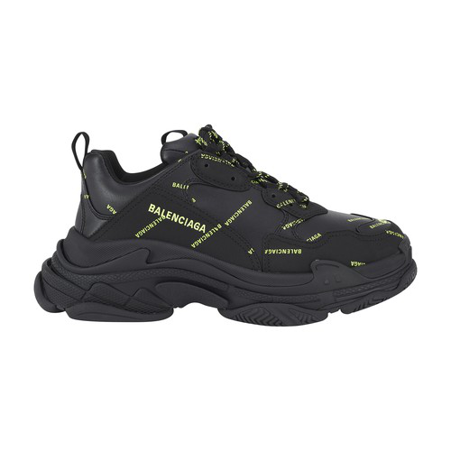 balenciaga yellow and black