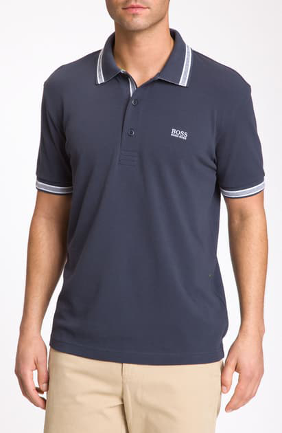 hugo boss modern fit polo
