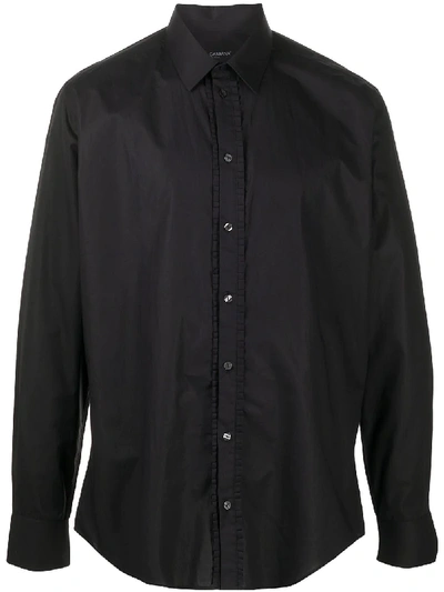 Shop Dolce & Gabbana Classic Fit Shirt In Black