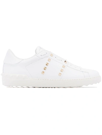 Shop Valentino Untitled Sneakers In White