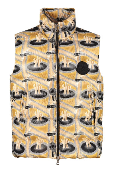 Moncler Genius Fergus Purcell 2 Moncler 1952 Parker Printed Quilted Nylon Down Gilet