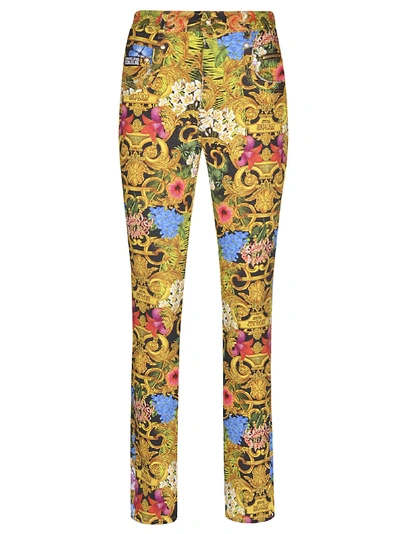 Shop Versace Jeans Couture All-over Printed Trousers