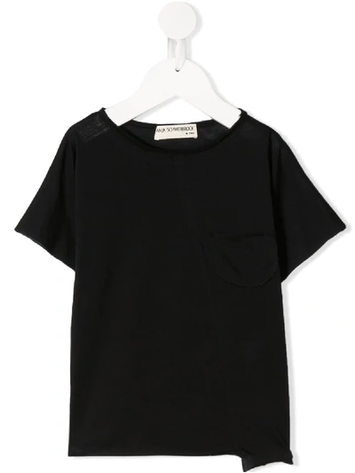 Shop Anja Schwerbrock Bedo Asymmetric T-shirt In Black