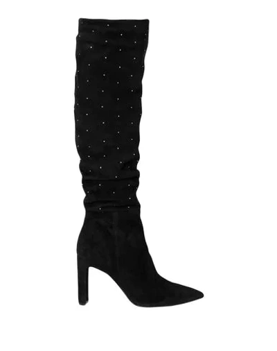 Shop Bruno Premi Knee Boots In Black